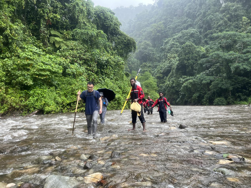萬(wàn)水千山只等閑，踐行六講勇向前 ——所羅門金嶺水電站項(xiàng)目勘察工作側(cè)記